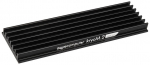 Aquacomputer kryoM.2 micro Passive Cooler for M.2 2280 SSD - Black Anodized