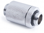 Alphacool ES D-Plug 25,5-40,5mm, G1/4 AG auf G1/4 AG - chrome