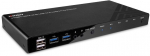 Lindy KVM Switch HDMI 4K60, USB 3.0 Audio 4-Port