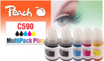 Peach Patrone Canon CISS GI-590 MultiPack Plus remanufactured