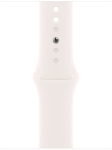 APPLE Watch Series 10 GPS 42mm Rose Gold Aluminium Case with Light Blush Sport Band - S/M