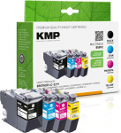KMP Patrone Brother LC3219VALDR Multip. 1500-3000 S. B58VX refilled