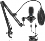Yenkee YMC 1031 Streamer studio USB microphone 2.0 with accessories