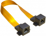 Good Connections RJ45 Fensterdurchf&uuml;hrung transparent 25cm