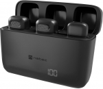 Natec Mobile microphone HOPPER lavalier wireless lightning