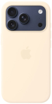 Silikon Case iPhone 17 Pro mit MagSafe (vanille)