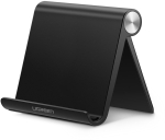 Multi-angle Adjustable Smartphone & Tablet Stand (up to 12"), Black