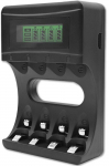Qoltec Battery charger for Ni MH type R03 AAA R6 AA | 1800mA