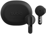 Sudio N3 Bluetooth on-ear headphones, mic, Onyx Black