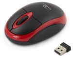 Titanum TM116E Wireless 3D mouse 2.4GHZ Black / Red