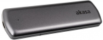 Akasa Portable M.2 SATA/NVMe SSD auf USB-C 3.2 Gen 2