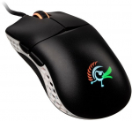 Ducky Feather ARGB Gaming Mouse, Omron Switches, Black/White