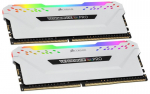 DIMM 32 GB DDR4-2666 (2x16 GB) Dual-Kit white CMW32GX4M2A2666C16W Vengeance RGB PRO Intel XMP