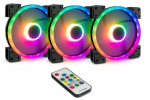 Inter-Tech L&uuml;fter 14014025 ARGUS RGB-FAN SET RS-14 retail