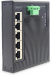 DIGITUS Industrial Gigabit Flat Switch - extended temperature range - switch - 5 ports