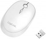 LogiLink Optical Wireless White Mouse