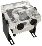 Alphacool Laing DDC310 Pumpe, Complete Edition mit Eisdecke-Top - silber/Acryl