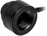Alphacool Eiszapfen temperature sensor G1/4 IG/IG mit AG Adapter - deep black