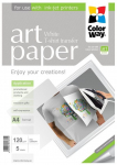 ART | Photo Paper T-shirt transfer (white) | 120 g/m&sup2; | A4