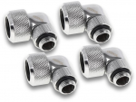 Alphacool Eiszapfen 16mm HardTube screw-on nozzle 90&deg; rotatable G1/4 for...