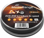 MR451, 4.7GB, DVD+RW, 4x, Cake 10