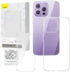 Transparent Case and Tempered Glass set Baseus Corning for iPhone 14 Pro Max