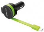 RealPower KFZ-Ladeger&auml;t Charger C 2400mA 1xUSB 1xUSB-C