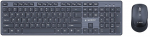 GEMBIRD Wireless desktop set black (US)