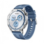 Huawei Watch GT 5 46mm, stainless steel/blue