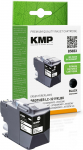 KMP Patrone Brother LC3219XLBK black 3000 S. B58BX refilled