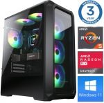 INTOP Ryzen 5 5500 16GB 500SSD M.2 NVME RX580 8GB WIN11
