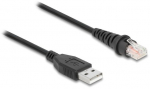 Delock RJ50 zu USB 2.0 Typ-A Barcodescanner Kabel 2 m