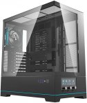 Darkflash DY451 PRO computer case (black) + 1 fan