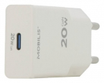 Mobilis Energia Charger 20W Wall Charger USB-C white