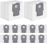 ROBOROCK Disposable Dust Bag 12-pack White for H5