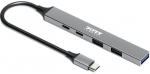 PORT CONNECT | USB-C Hub with 4 USB ports, 1X USB-C, 100W