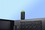 KINGSTON 256GB Portable USB 3.2 Bk/Green