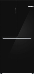 Bosch Serie 4 KMC85LBEA freestanding SxS fridge 547 L E black