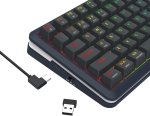 REDRAGON K708-RGB-PRO FLEKACT USB/RF/Bluetooth Keyboard Black