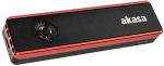 Akasa AK-ENU3M2-06 storage drive enclosure SSD enclosure Black M.2