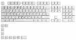 Glorious GPBT Keycaps - 115 PBT Tastenkappen, ISO, ES-Layout, Arctic White