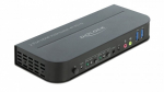 DELOCK HDMI KVM Switch 4K 60Hz mit USB 3.0 Audio