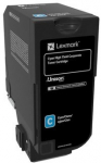 LEXMARK Toner Corporate Cyan 12k