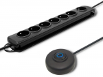 QOLTEC Surge protector 7 sockets 1.5m