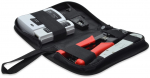 DIGITUS Professional Network Tool Set with LAN Tester and Bag