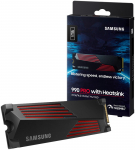 Samsung 990 PRO 1TB PCIe 4.0 M.2 SSD with Heatsink MZ-V9P1T0CW