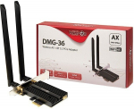 Inter-Tech Wi-Fi6E BT5.2 PCIe Adapter DMG-36 5400 Mbps retail