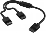 Corsair iCUE LINK 600mm Y-Cable with Straight Connectors, Black