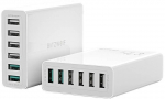 Blitzwolf BW-S15 6-Port USB Charger with QC 3.0, 60W - White