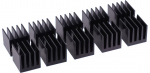 Alphacool GPU RAM Aluminum Heatsinks 15x15mm - black 10 pieces.